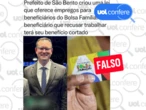 Bento Gonçalves (RS) não cortou Bolsa Família de quem recusar emprego