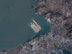 Como é o superaeroporto que está sendo construído sobre o mar na China