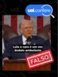 Trump não chamou Lula de 'escândalo ambulante'; vídeo foi manipulado por IA