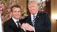 Macron parabeniza Trump por projeção de vitória: 'Paz e prosperidade'