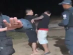 PA: Major de folga agride homem em frente à filha e PMs só assistem; veja Carlos Madeiro