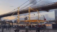 Vídeo mostra tripulantes caindo de navio em acidente na ponte do Brooklyn