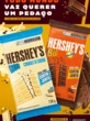 Para dividir: Hershey's lança barra de chocolate com 25 pedaços