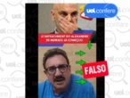 Vídeo de Ratinho falando sobre impeachment de Moraes foi manipulado por IA