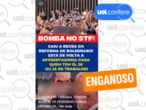 STF não derrubou idade mínima para todas as aposentadorias no Brasil