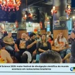 Pint of Science 2025: divulgação da ciência em restaurantes brasileiros