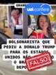 Bolsonarista que conversou com Trump em McDonald's não foi deportada