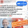 China investirá R$ 27 bilhões no Brasil, e não R$ 336,6 bilhões