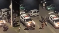 Homem apagado com mata-leão é arrastado até carro e preso por PM de SP
