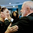 Lula e Sheinbaum defendem princípio de não ingerência em conversa por vídeo