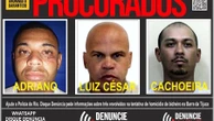 Polícia procura três foragidos envolvidos em ataque a Vinicius Drumond