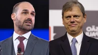 Eduardo volta a mirar Tarcísio e o questiona no X por vice-líder do MBL