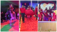 'Lúcifer é luz': como foi o casamento 'luciferiano' com noivos de vermelho