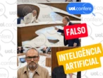 É falso que Alckmin discutiu com Ernesto Paglia no Roda Viva; imagem é IA