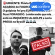 Flávio Bolsonaro não está foragido nem é investigado no inquérito do golpe