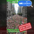 Vídeo de suposta manifestação pró-Lula nos Estados Unidos foi feito por IA