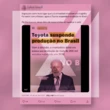 Toyota suspendeu atividades devido a temporal e não por suposta crise