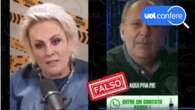 Post manipula vídeo de Ana Maria Braga e pastor para vender falso remédio