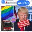 É falso que Trump proibiu homossexuais de usarem transporte público