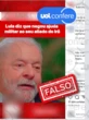 Vídeo de Lula negando ajuda militar é de 2023 e sobre Ucrânia, e não Irã