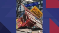 Polícia Civil investiga acidente que terminou com a loja de chaveiro destruída em Bonsucesso