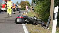 Tödlicher Unfall bei Nossen: Motorradfahrer prallte gegen Lkw