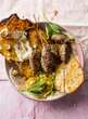 What's for dinner? Sort-of-Naan with lamb koftas