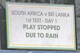 Kumara scythes through SA's batting before rain has the final say on first day in Durban