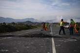 N2 weer oop ná betoging, krag- en paaie-chaos in Helderberg