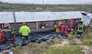 Diesel tanker overturns on the R27, while fuel tanker explosion shuts down the R25