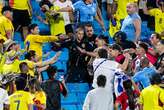 WATCH | Nunez, Uruguay players brawl in stands with fans after Copa loss