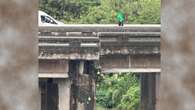 Bridge collapse on N2 near Amanzimtoti causes severe traffic disruptions