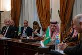 Five Arab foreign ministers reject forced displacement of Palestinians