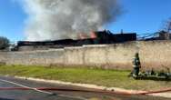 WATCH | Beds are burning: Firefighters battle blaze at Joburg mattress factory