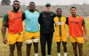 Rassie beïndruk met Junior Bokke by oefenkamp