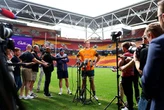 Wallabies gereed om hul man teen Leeus te staan