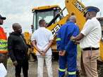 Two Ekurhuleni municipal workers arrested for allegedly stealing a construction vehicle from a depot