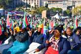 'I have not missed a single inauguration': South Africans come from far and wide to Union Buildings