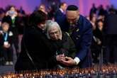 Auschwitz survivors warn of rising antisemitism at 80th anniversary of camp's liberation