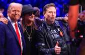 Trump woon UFC-gevegte in NY onder groot gejuig by