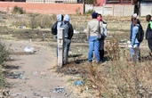Bloemfonteiner op pad werk toe by treinspoor doodgeskiet