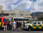 Yet another Kloof Nek Road smash: Tourist bus careens into MyCiti bus stop and two vehicles