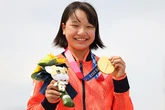 Japan's Nishiya, 13, becomes first women's Olympic skateboard champion