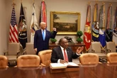 Ramaphosa én Trump verwag betrekkinge gaan verbeter, sê Lamola
