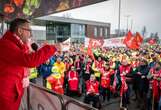 Tens of thousands strike at Volkswagen's Germany plants