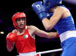 Algerian Olympic boxer in gender row advances after opponent retires after 46 secs