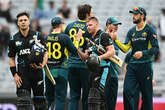 Australia win rain-hit third T20 against New Zealand by 27 runs