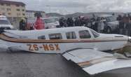 No one injured after light aircraft makes emergency landing in Gqeberha