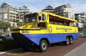 A bus that swims: Tours in amphibious vehicle to start in Cape Town next month