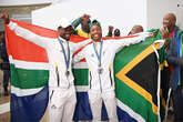 'I was eating ice cream every day': Stuff of Olympic dreams as SA's teen sprinters return home